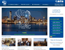 Tablet Screenshot of headandneckcancer.co.uk